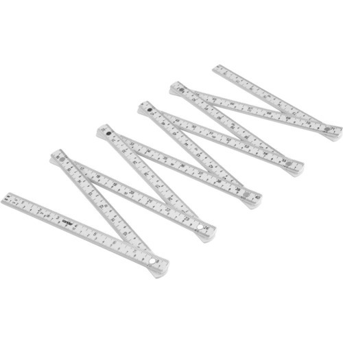 Metro de pl�stico 2 m com 10 dobras mm/pol