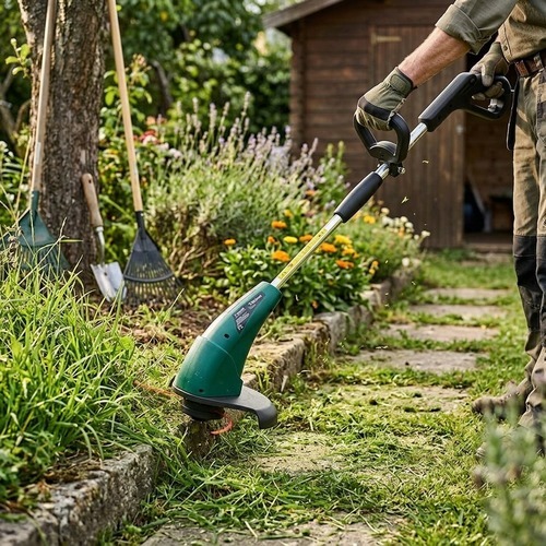 Aparador de grama el�trico 1500W cabo bipartido verde - TT1500S  110V