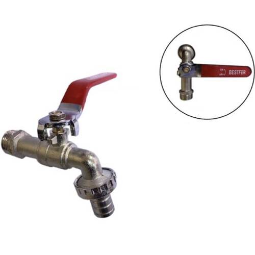 Torneira de esfera em alum�nio 3/4