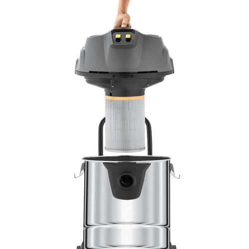 Aspirador de p� e l�quido 2200W 70 litros inox - NT 70/2 ME