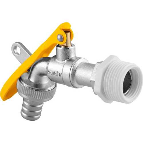 Torneira de esfera para jardim em alum�nio 1/2