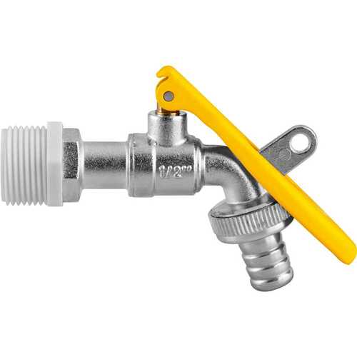 Torneira de esfera para jardim em alum�nio 1/2