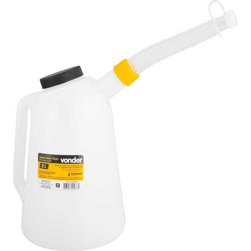 Jarra para �leo com bico sanfonado flex�vel 3L