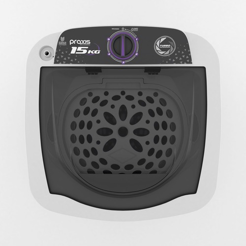 Centr�fuga de roupas 15 kg com timer compacta branca  110V