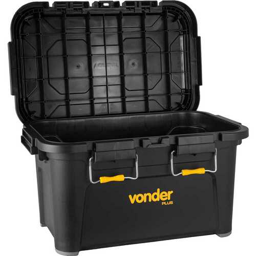 Caixa pl�stica para ferramentas tipo ba� 85L - CBV 085