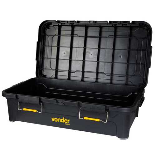 Caixa pl�stica para ferramentas tipo ba� 100L - CBV 100
