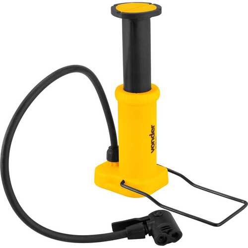 Bomba de ar para encher pneus com pedal