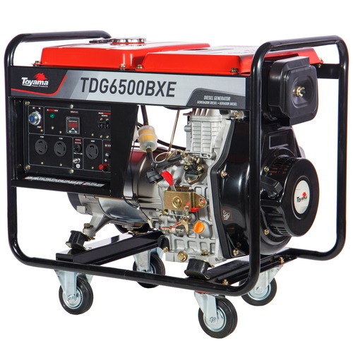 Gerador de energia 5,5 Kva a diesel partida el�trica bivolt - TDG6500BXE  110V/220V
