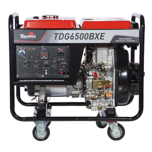 Gerador de energia 5,5 Kva a diesel partida el�trica bivolt - TDG6500BXE  110V/220V