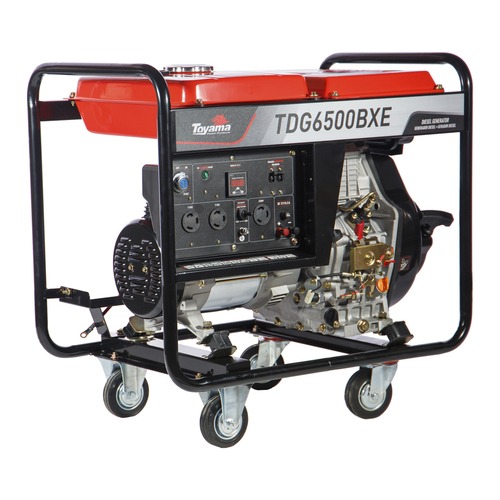 Gerador de energia 5,5 Kva a diesel partida el�trica bivolt - TDG6500BXE  110V/220V