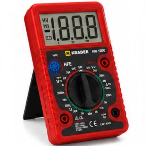 Mult�metro digital port�til 1000V CAT I AC/DC - KM-1000