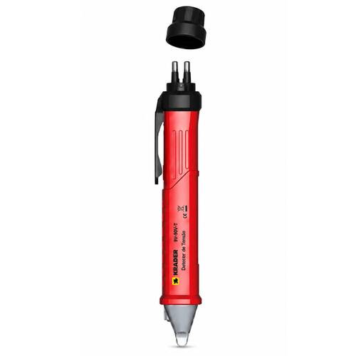Detector de tens�o 90 a 1000V CAT II 1000V com Led - KVOLT