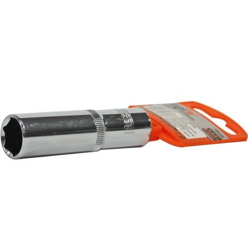 Soquete sextavado longo 16 mm com encaixe 1/2