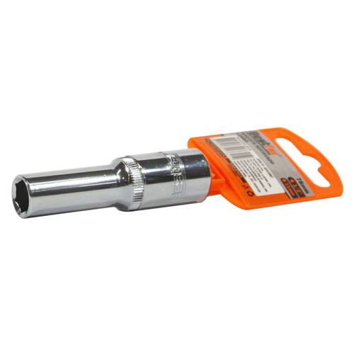 Soquete sextavado longo 11 mm com encaixe 1/2