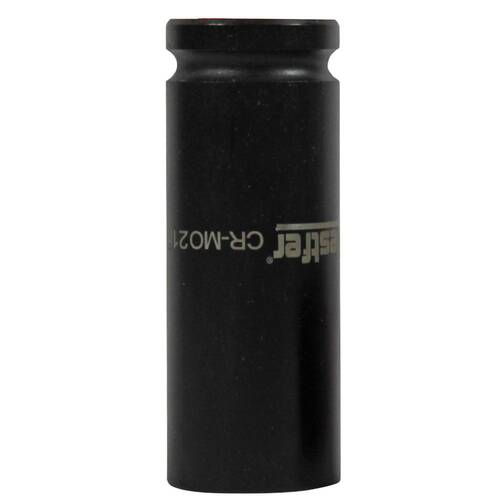 Soquete sextavado de impacto longo 21 mm encaixe 1/2
