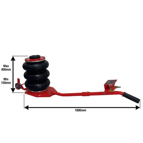 Macaco pneumático 3,5T tipo bolsa 3 gomos - SGT-3035 Macaco pneumático 3,5T tipo bolsa 3 gomos - SGT-3035