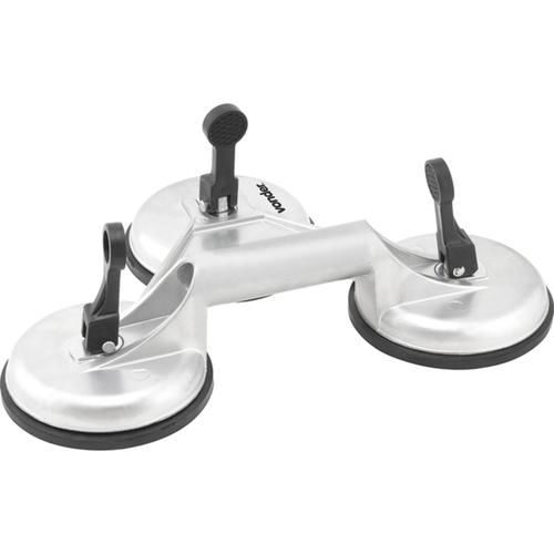 Ventosa tripla em alum�nio