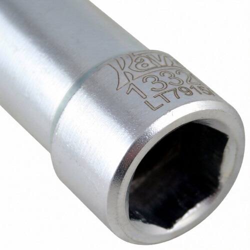 Conjunto soquete vazado 18 mm 2 adaptadores para porca - 133207