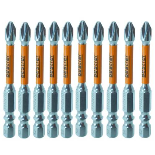 Jogo de bits phillips ph2 x 70 mm encaixe 1/4