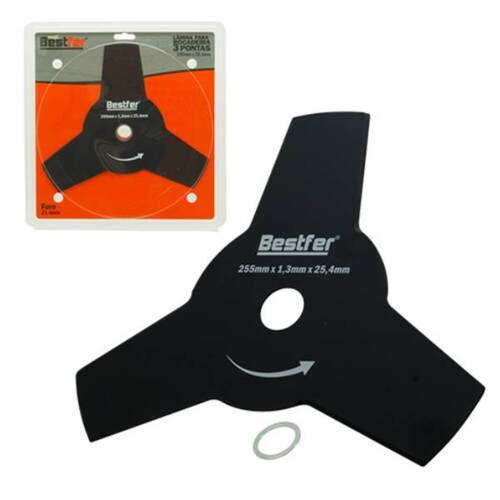 L�mina para ro�adeira 3 pontas 255 x 1,3 x 25,4 mm - BFH3733