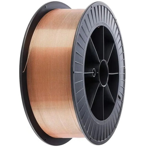 Arame para solda mig s�lido cobreado 0,8 mm rolo 15 kg Esab - 70S6