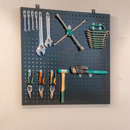 Painel para ferramentas perfurado met�lico 900 x 900 mm - RLL-140