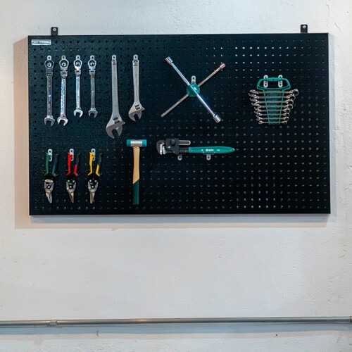 Painel para ferramentas perfurado metálico 1400 x 900 mm - RLL-145 Painel para ferramentas perfurado metálico 1400 x 900 mm - RLL-145