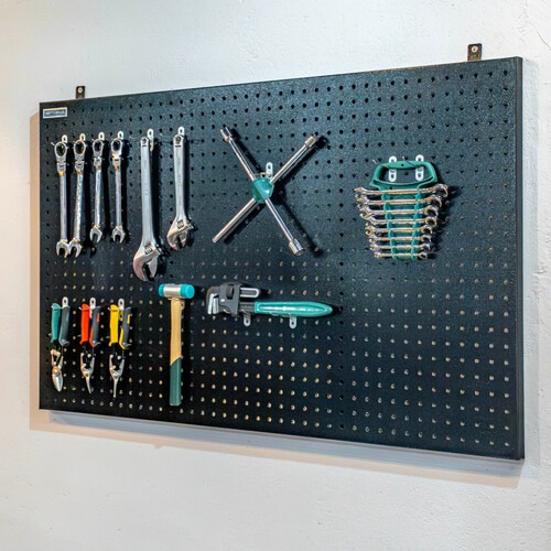 Painel para ferramentas perfurado metálico 1400 x 900 mm - RLL-145 Painel para ferramentas perfurado metálico 1400 x 900 mm - RLL-145