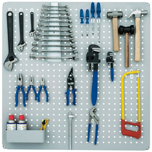 Painel para ferramentas perfurado met�lico 970 x 970 mm - PM-M