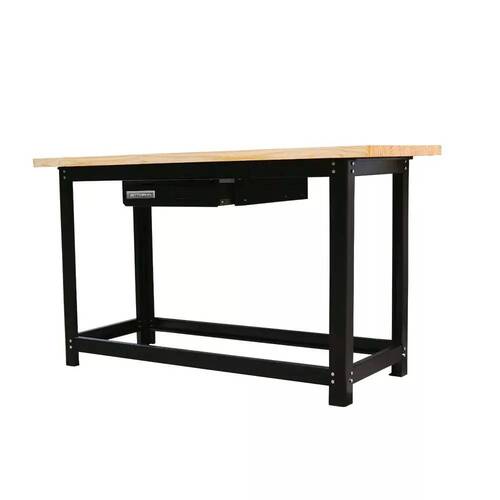 Bancada desmont�vel aberta 1.500 x 600 mm com tampo de pinus