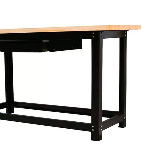 Bancada desmont�vel aberta 1.500 x 600 mm com tampo de pinus