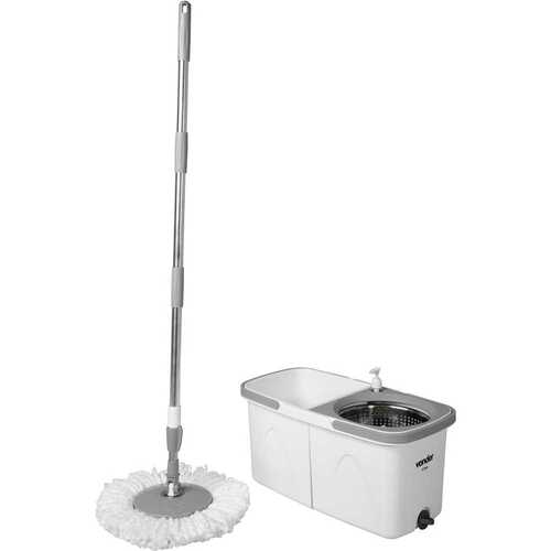Balde espremedor com mop girat�rio capacidade 6 litros