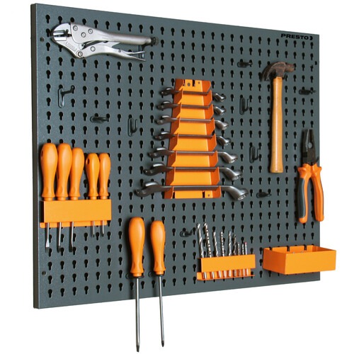 Painel para ferramentas perfurado met�lico 725 x 575 mm
