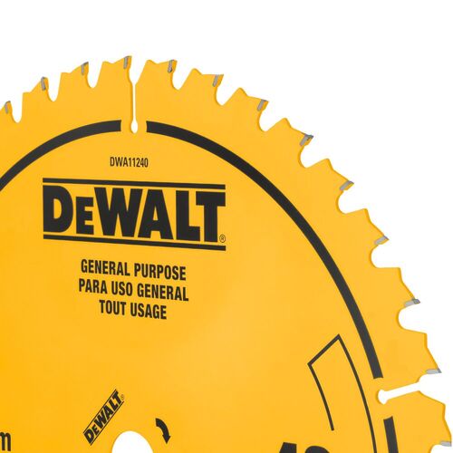 Disco de serra para madeira 305 x 25 mm 40 dentes - DWA11240 Disco de serra para madeira 305 x 25 mm 40 dentes - DWA11240