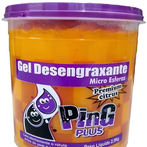 Gel desengraxante micro esfera 2,5 Kg laranja - Premium Citrus