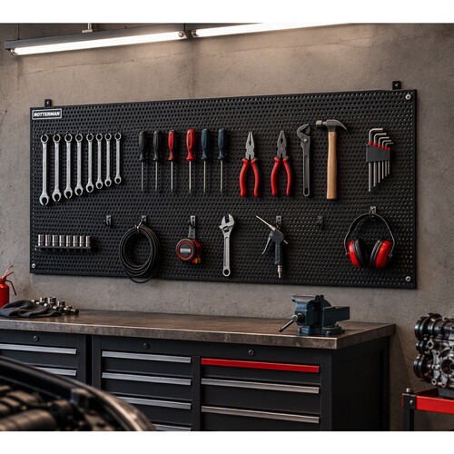 Painel para ferramentas perfurado met�lico 1900 x 900 mm - RLL-150