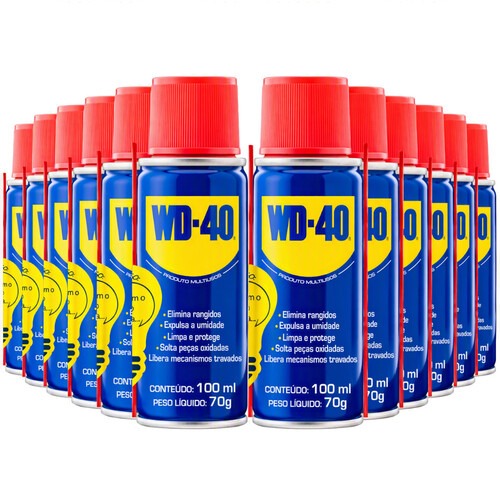 Kit 12 �leos lubrificante desengripante multiuso 100 ml - WD-40