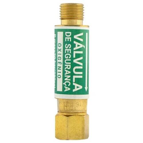 V�lvula corta fogo oxig�nio para ma�arico - MO - Oxig�nio