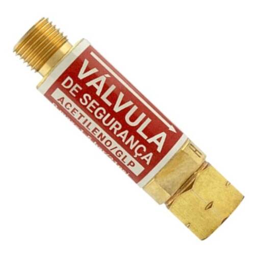 V�lvula corta fogo acetileno para ma�arico - MG - Acetileno