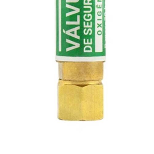 V�lvula corta fogo oxig�nio para regulador - RO - Oxig�nio