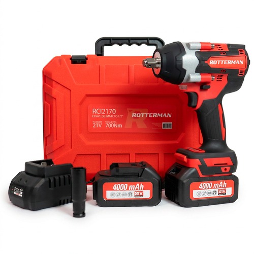Kit Bancada 6 gavetas 3 portas RLL-214 + Chave de impacto bateria 21V 2 baterias RCI2170