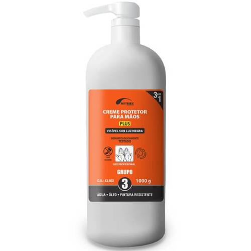 Creme protetor para as mãos GR3 1kg - 9310145 Creme protetor para as mãos GR3 1kg - 9310145