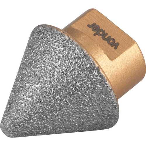 Fresa c�nica diamantada 5 a 35 mm