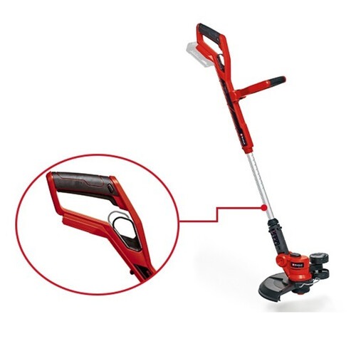 Aparador de gramas a bateria 18V com rodas sem bateria - GE-CT 18/30