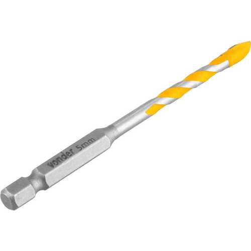 Broca de metal duro Vonder para porcelanato 5 mm