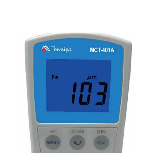 Medidor de espessura de camada para base ferrosa e não ferrosa 3000µm - MCT-401A Medidor de espessura de camada para base ferrosa e não ferrosa 3000µm - MCT-401A