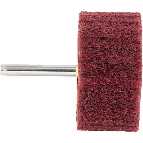 Roda de lixa 60 x 30 mm com haste gr�o 280