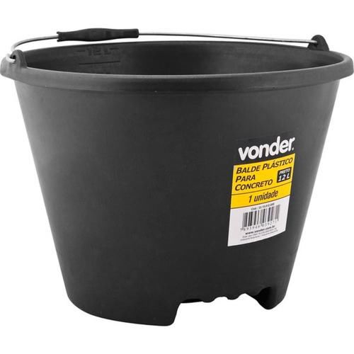 Balde pl�stico 12 litros para concreto