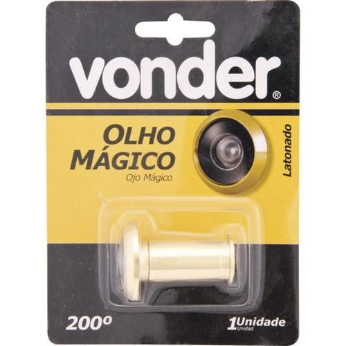 Olho m�gico com visor latonado