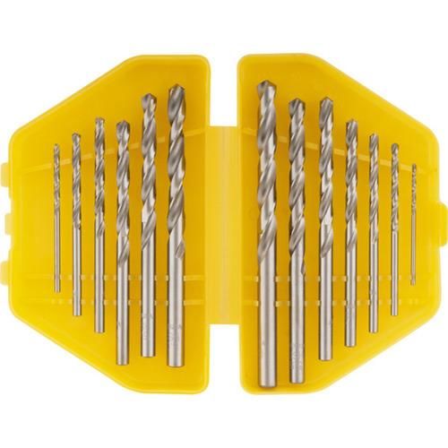 Jogo de brocas aço rápido 1,5 mm a 6,5 mm DIN338 com 13 peças Jogo de brocas aço rápido 1,5 mm a 6,5 mm DIN338 com 13 peças